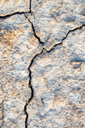 cracked earth texture. dry land. crack texture closeup. © Ivan