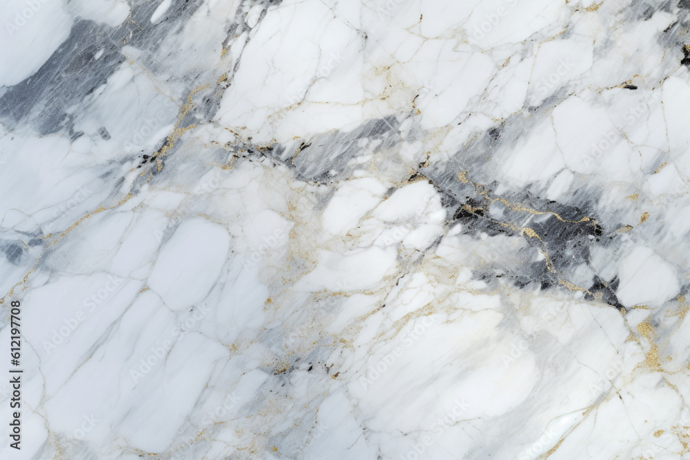White marble background abstract with Generative Ai. Natural granite floor. 