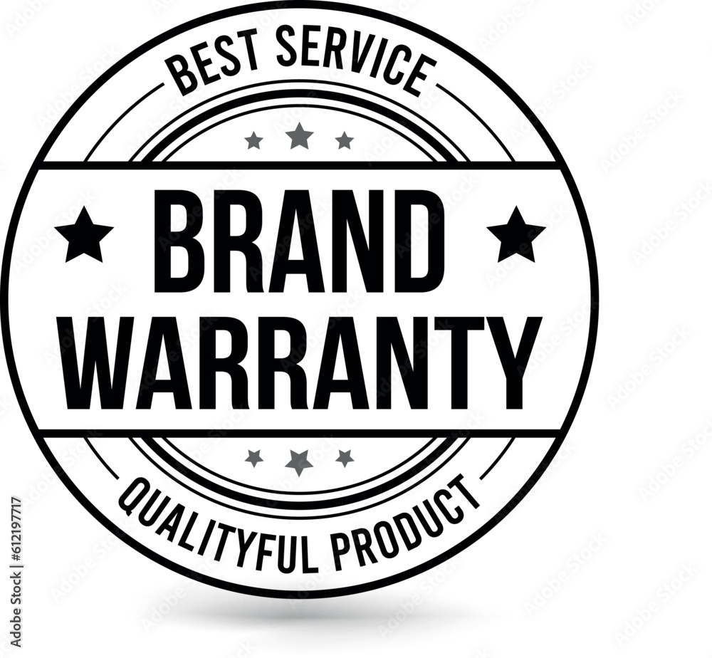100% premium quality product and warranty badge 100% premium quality product and warranty badge