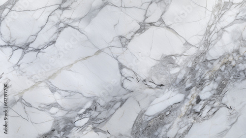 White marble background abstract with Generative Ai. Natural granite floor. Stone wall.