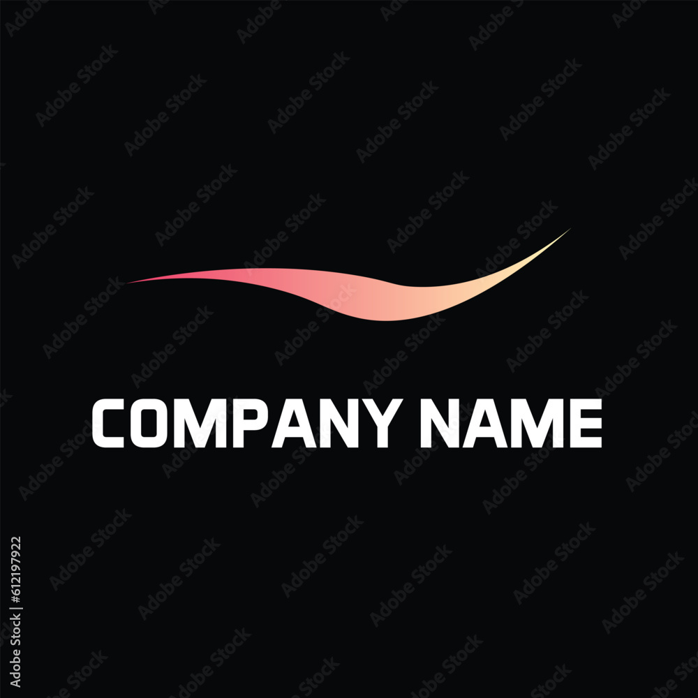 Fototapeta premium Collection of colorful abstract gradient logo template