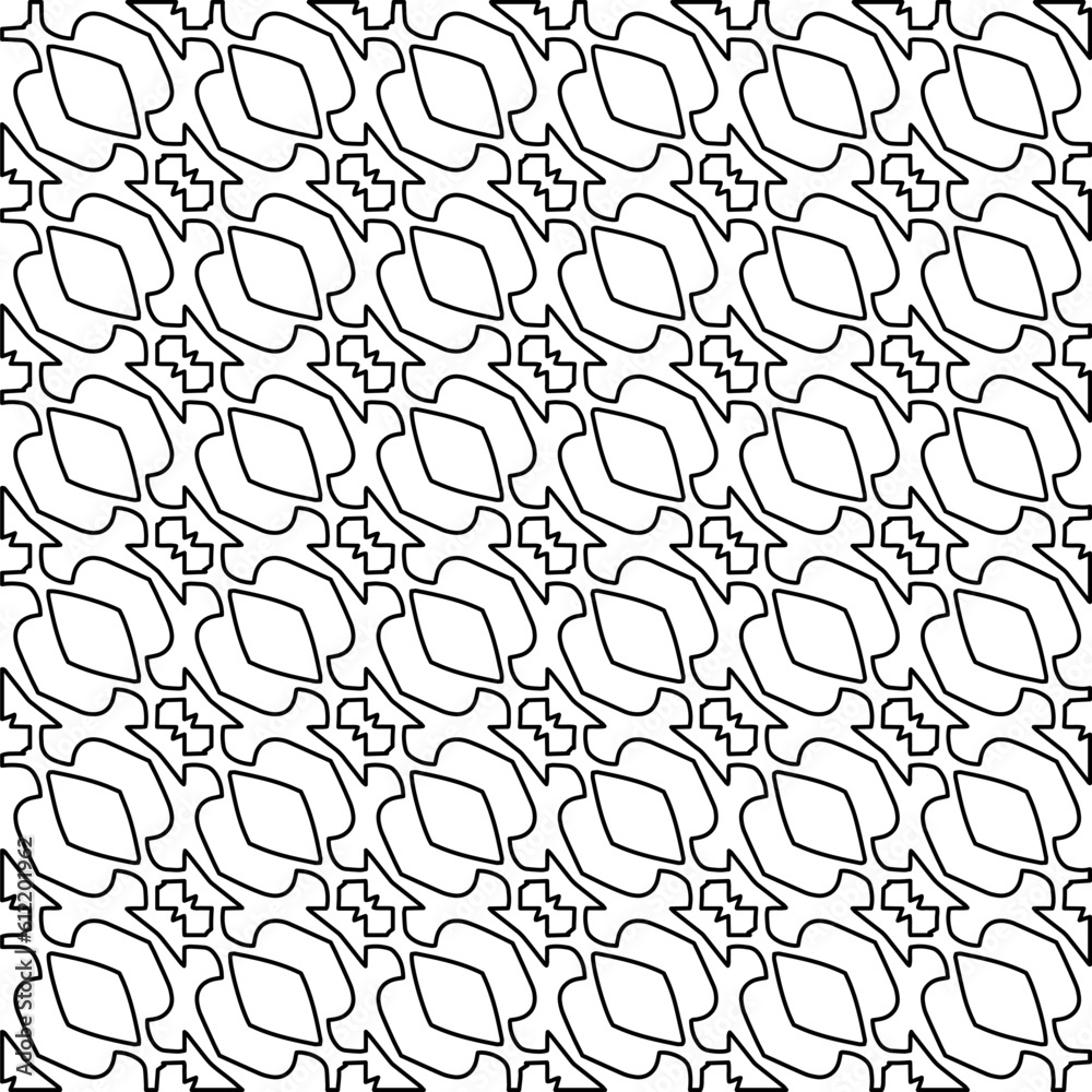 Stylish texture with figures from lines. Line art. Black and white pattern. Abstract background for web page, textures, card, poster, fabric, textile. Stylish texture with figures from lines. Line art. Black and white pattern. Abstract background for web page, textures, card, poster, fabric, textile.