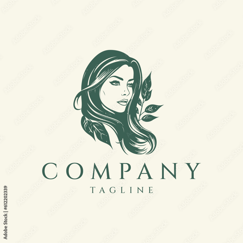Beauty logo design vector illustration Beauty logo design vector illustration