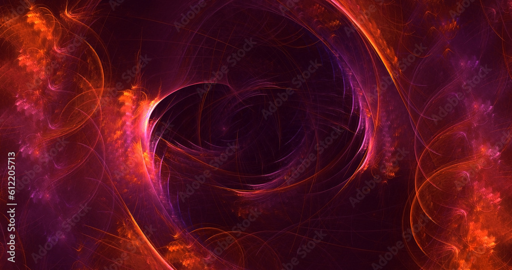 3D rendering abstract technology fractal background 3D rendering abstract technology fractal background
