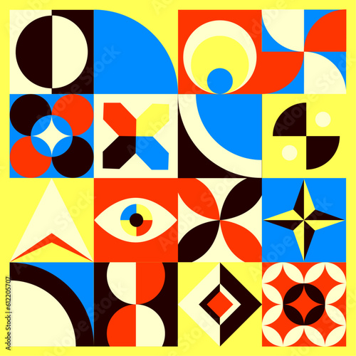 NEO GEOMETRIC VECTOR ART 