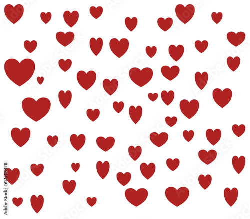 red hearts background seamless pattern with hearts vector red heart shaped pattern beautiful abstract heart shaped fabric