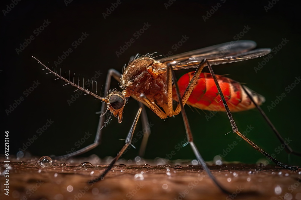 closeup Mosquitoes closeup Mosquitoes