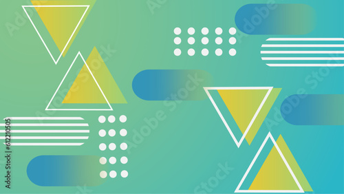 Vector abstract graphic design banner pattern presentation background web template.