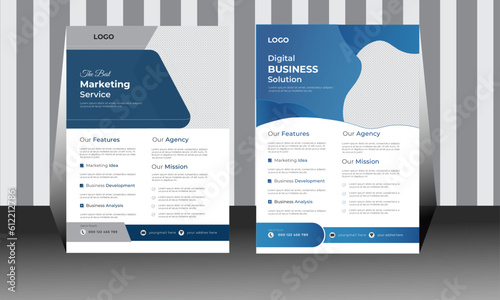 Corporate creative colorful business flyer template design set, abstract business flyer, vector template 
design or business poster template design
