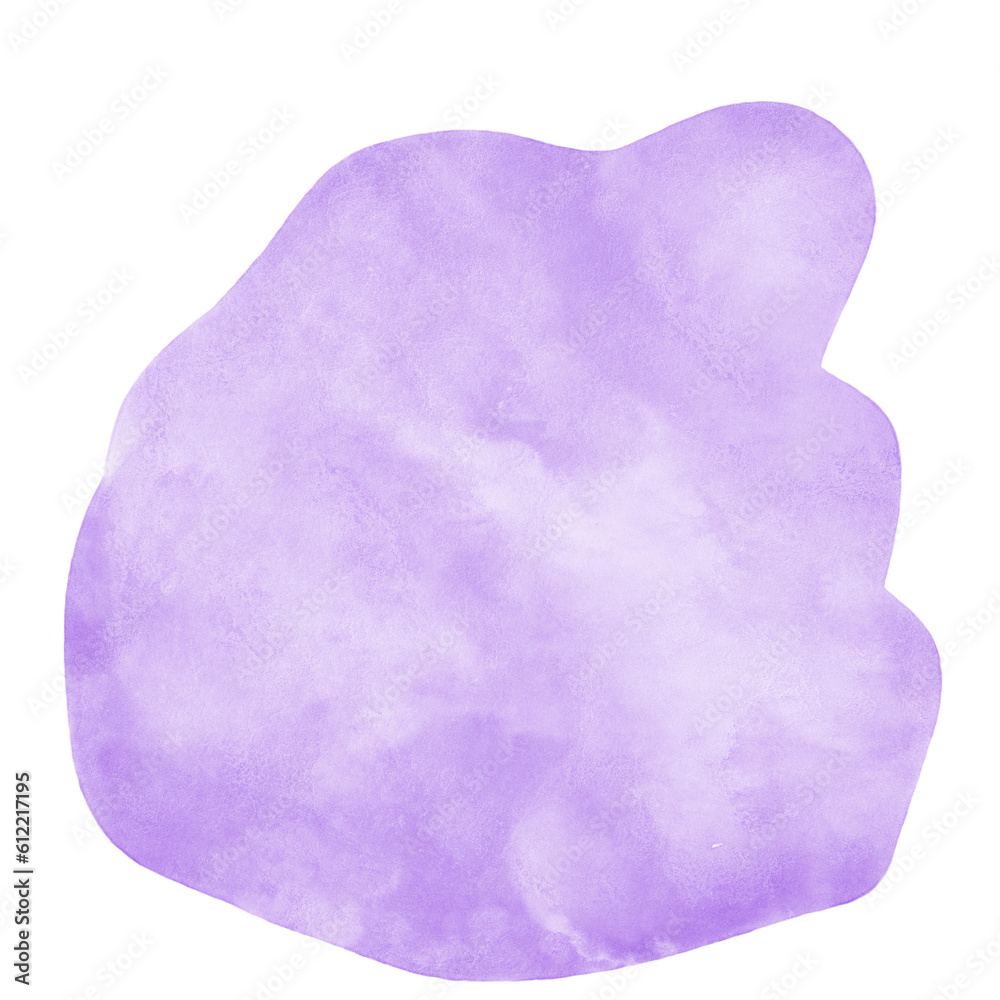 Light Purple Watercolor Abstract Shapes Light Purple Watercolor Abstract Shapes