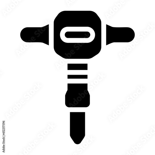 jackhammer Solid icon