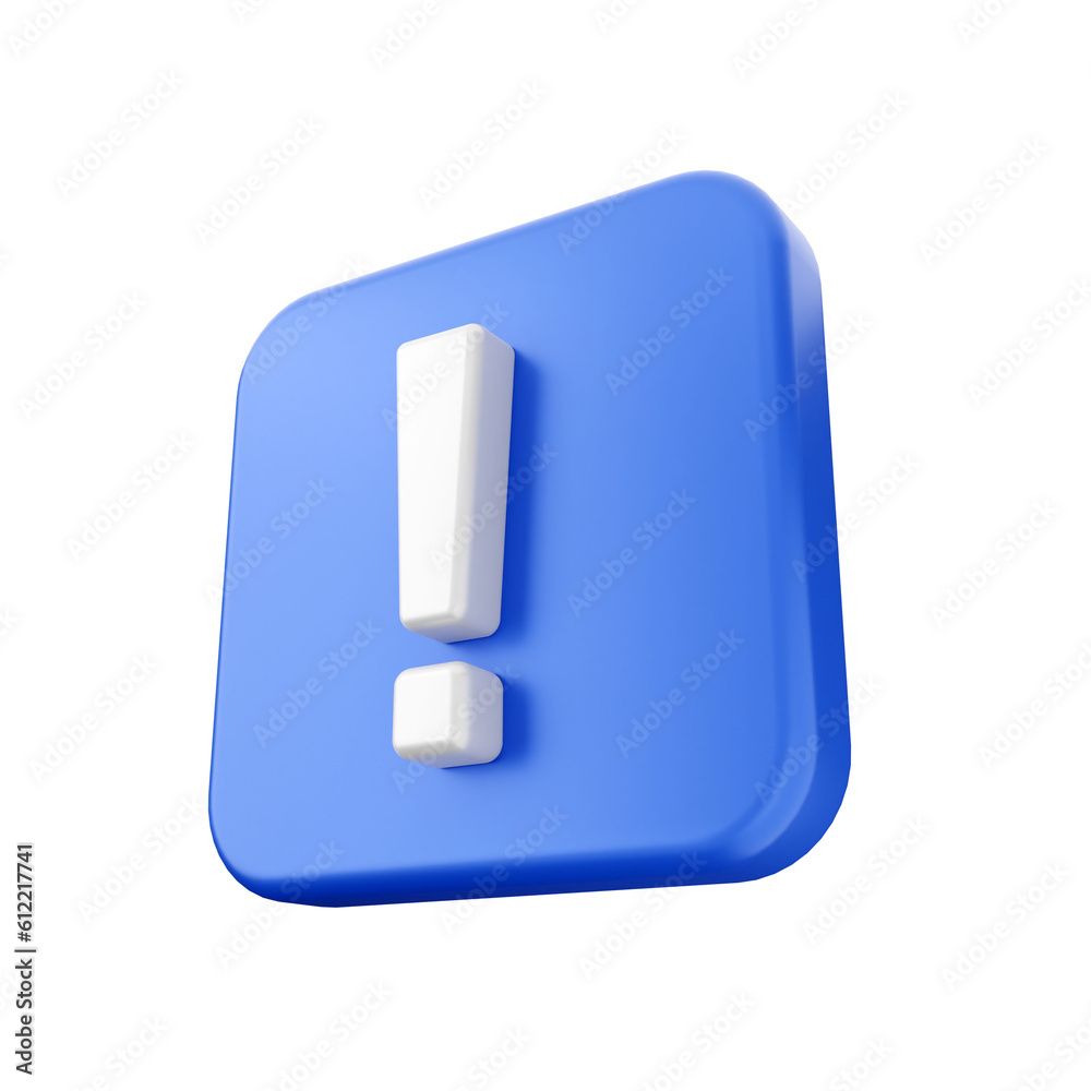 3d caution warning danger alert sing icon illustration render 3d caution warning danger alert sing icon illustration render