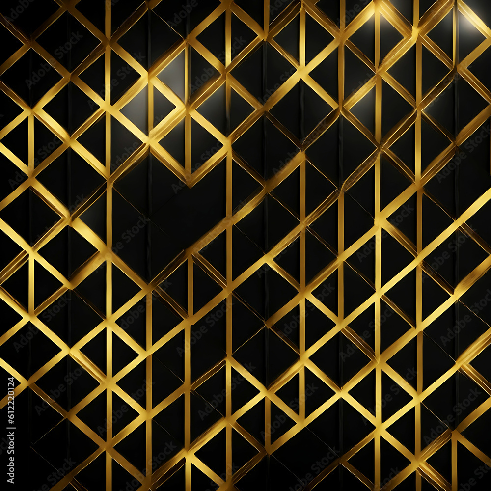 Luxury abstract black metal background with golden light lines| 3D banner dark royal red color | Wavy fluid modern deluxe background | Generated AI Luxury abstract black metal background with golden light lines| 3D banner dark royal red color | Wavy fluid modern deluxe background | Generated AI