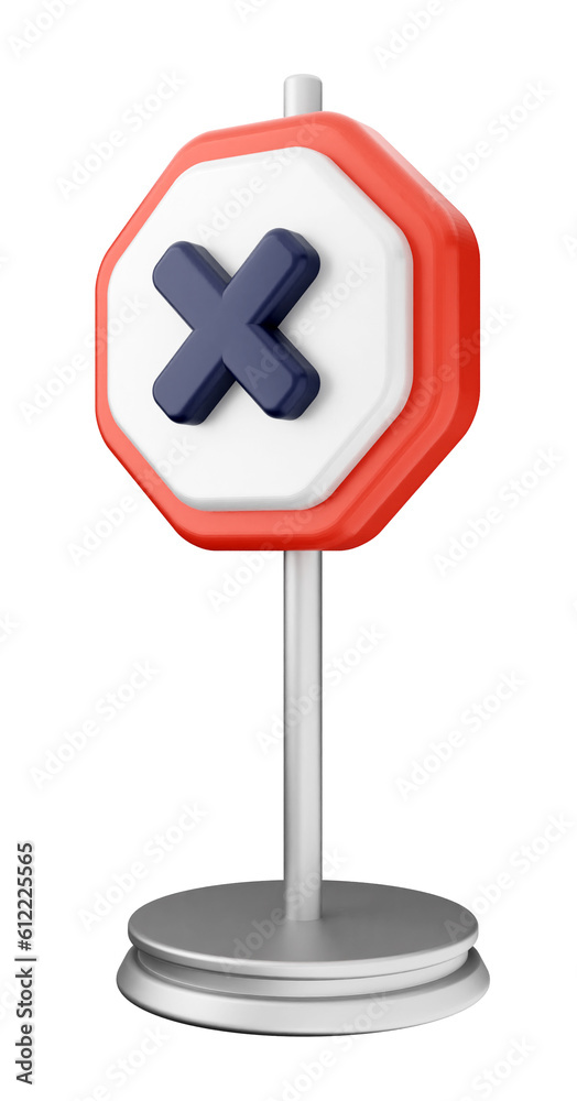 3d caution warning danger alert sing icon illustration render 3d caution warning danger alert sing icon illustration render