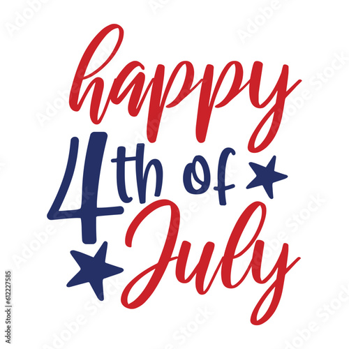 Happy 4th Of July svg