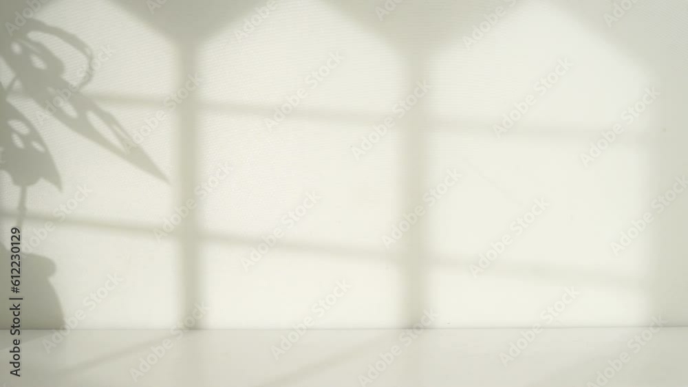 empty room with window shadow empty room with window shadow
