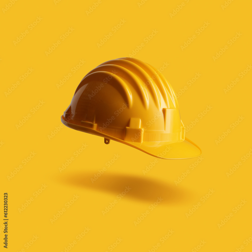 Safety helmet: workplace safety concept Safety helmet: workplace safety concept