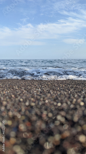 Black beach photo