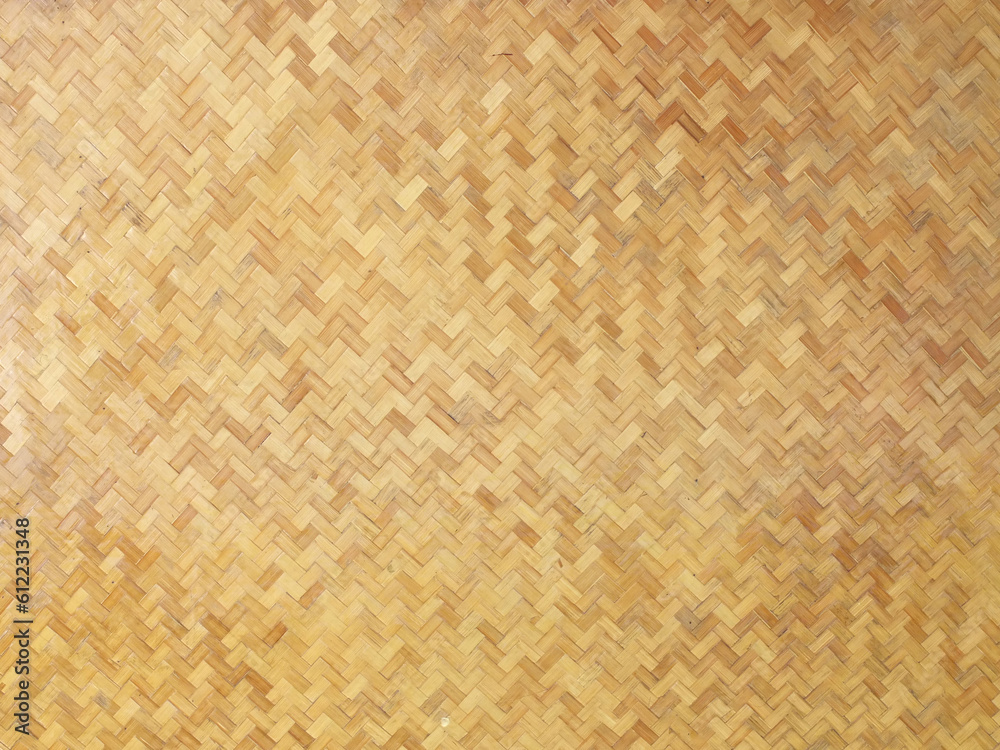 Closeup bamboo weave pattern for decorate Closeup bamboo weave pattern for decorate