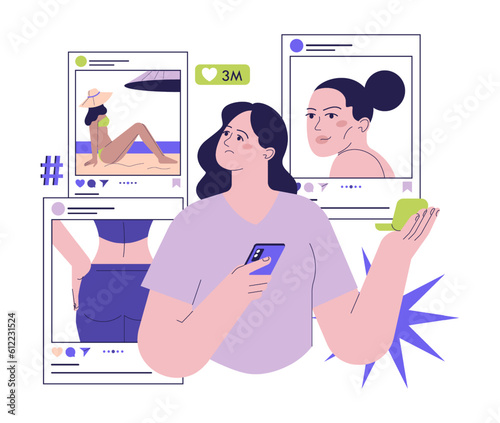 Bad impact of social media. Psychological effect of social networks