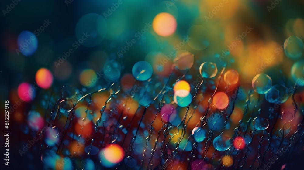 background with bubbles Created with generative Ai technology