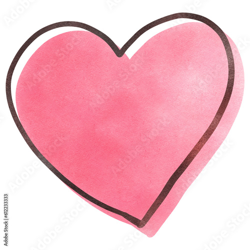 pink heart decoration