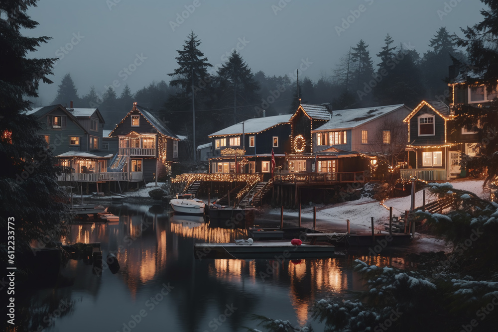 Fototapeta premium Christmas & Snow