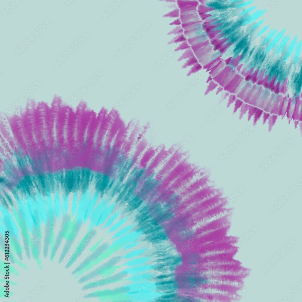 Fabric Tie Dye Striped Pattern Ink Background Bohemian Spiral. Hippie Dye Drawn Tiedye Swirl Shibori tie dye abstract batik seamless pattern Trendy Fashion Fantasy Dirty Tie Dye Watercolours