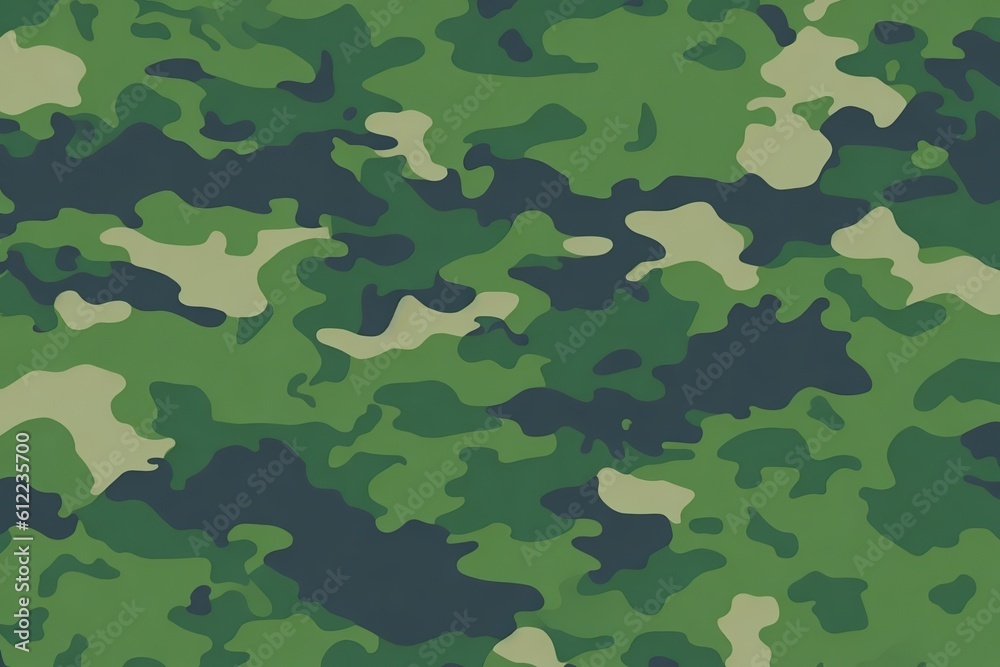 Fototapeta premium Camouflage seamless pattern