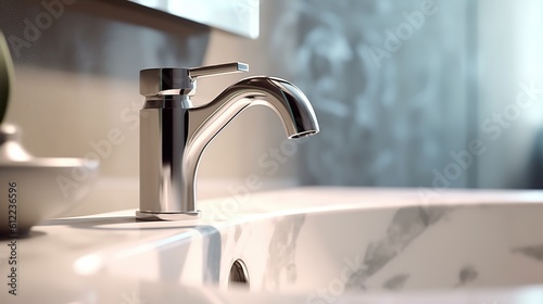 modern faucet design concept