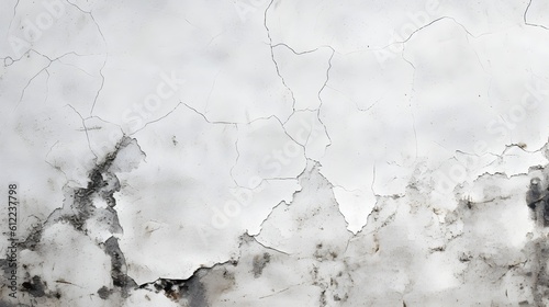 White concrete texture background. AI generated. © Tremens Productions
