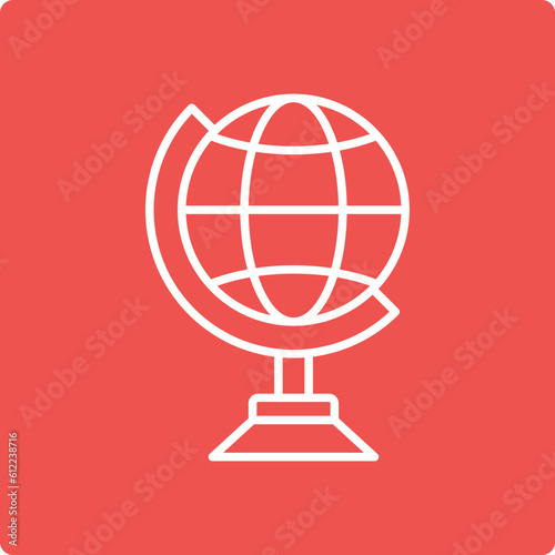 Globe Stand Icon