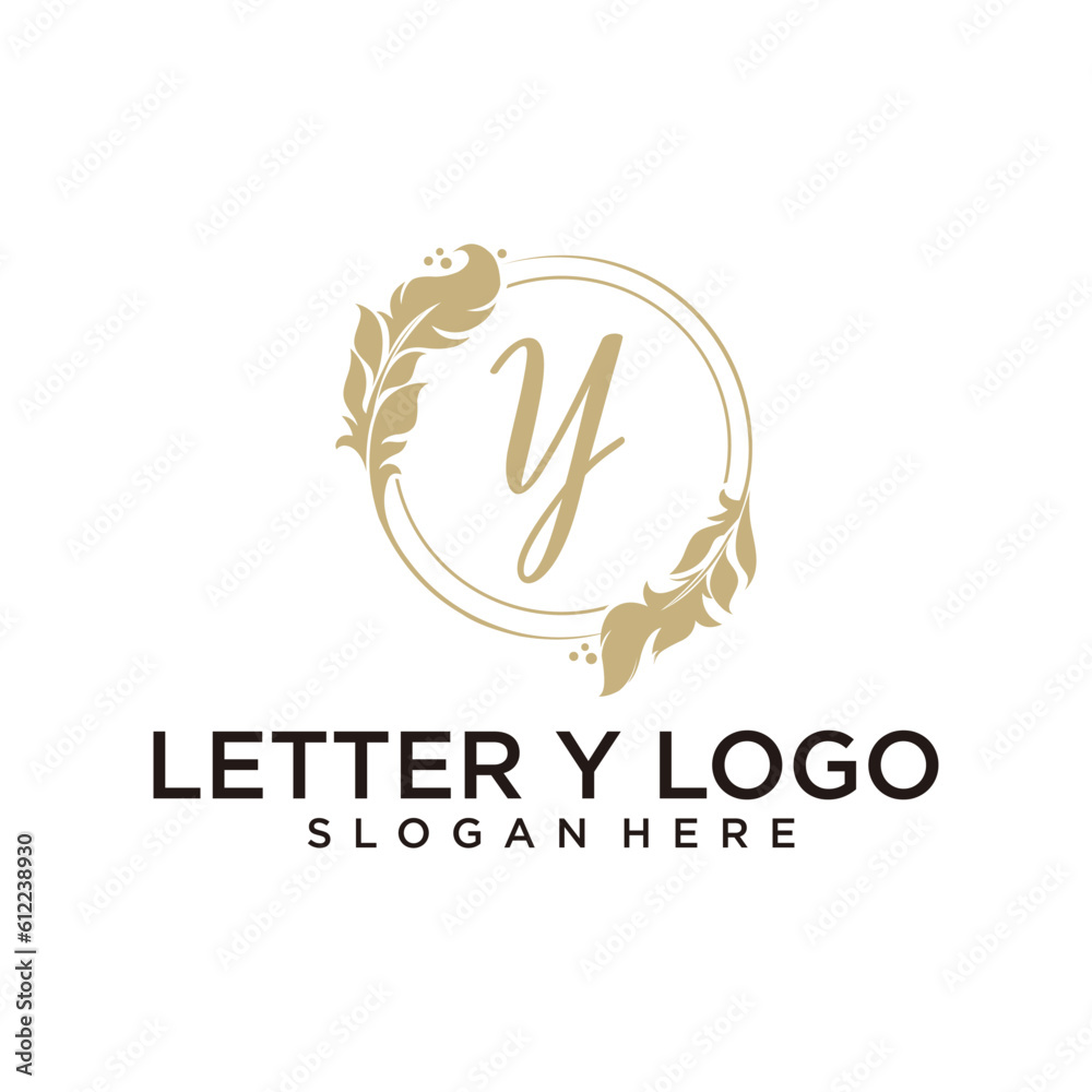 letter y logo letter y logo