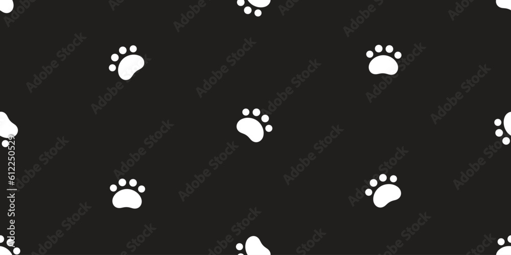 dog paw seamless pattern polar bear footprint cat kitten french bulldog vector puppy pet toy breed cartoon doodle gift wrapping paper tile background repeat wallpaper illustration design black isolate dog paw seamless pattern polar bear footprint cat kitten french bulldog vector puppy pet toy breed cartoon doodle gift wrapping paper tile background repeat wallpaper illustration design black isolate