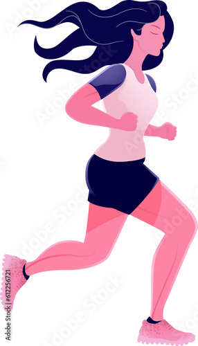 Fitness Exercise Woman Runn...