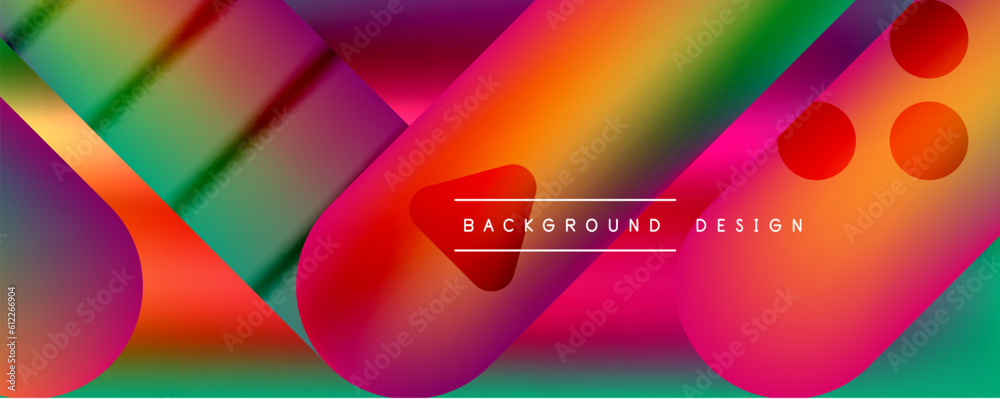 Round shapes and lines with fluid gradients abstract background. Vector illustration for wallpaper, banner, background, leaflet, catalog, cover, flyer Round shapes and lines with fluid gradients abstract background. Vector illustration for wallpaper, banner, background, leaflet, catalog, cover, flyer