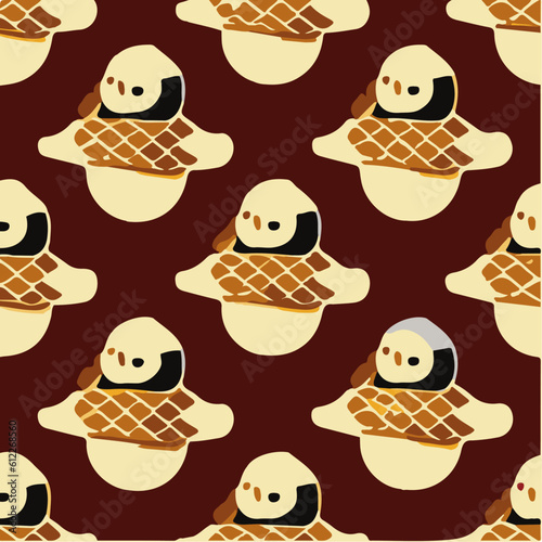 cute simple peking duck pattern, cartoon, minimal, decorate blankets, carpets, for kids, theme print design
