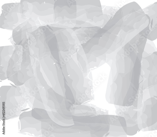 ice cubes on white background