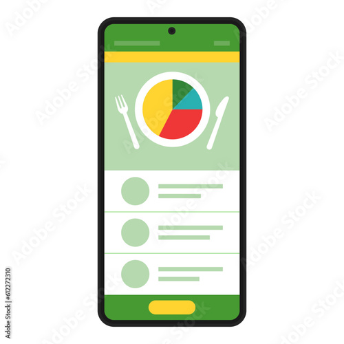 Healthy diet and calorie tracker app