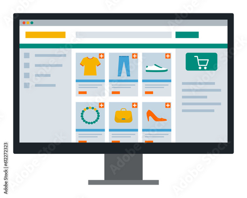 Online shopping and e-commerce