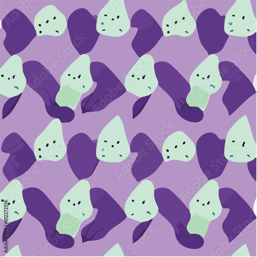 cute simple taro pattern, cartoon, minimal, decorate blankets, carpets, for kids, theme print design
