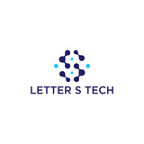 letter s tech editable resizable EPS 10