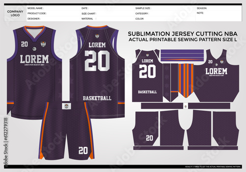 Simple Elegance Basketball Jersey 