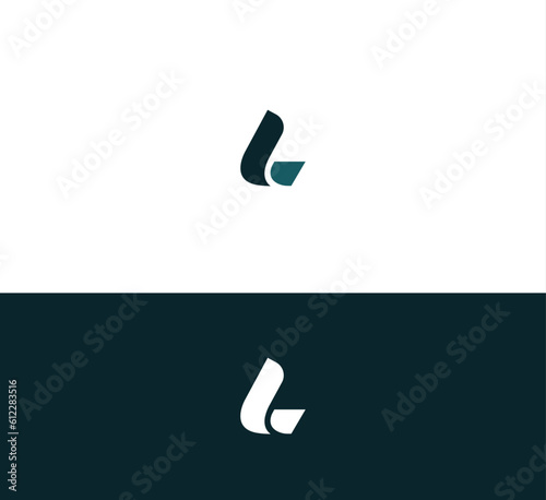 Letter L logo icon design template elements.