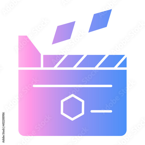 clapperboard icon