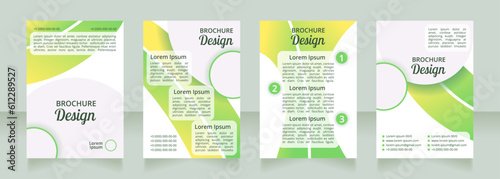 Healthy dieting for diabetics blank brochure layout design. Vertical poster template set with empty copy space for text. Premade corporate reports collection. Editable flyer paper pages