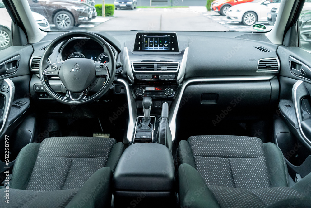 Cluj-Napoca, Cluj-Romania-05.06.2023-Detailed Photos of Mitsubishi ...