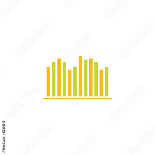 chart icon. business infographic icon  statistic and data financial chart