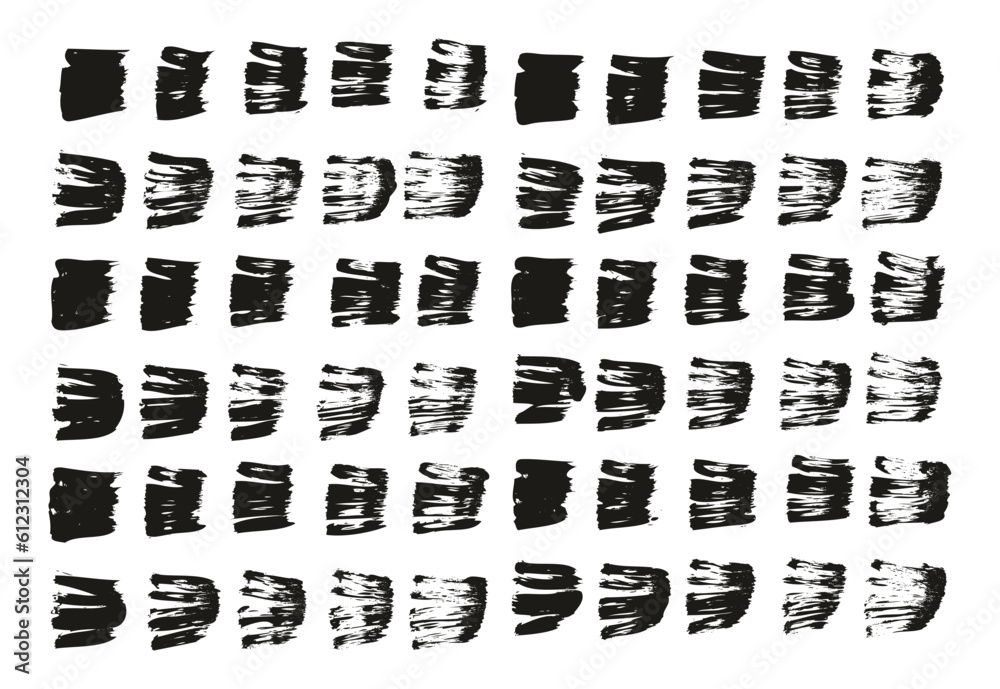 Flat Fan Brush Regular Straight Lines High Detail Abstract Vector Background Set Flat Fan Brush Regular Straight Lines High Detail Abstract Vector Background Set