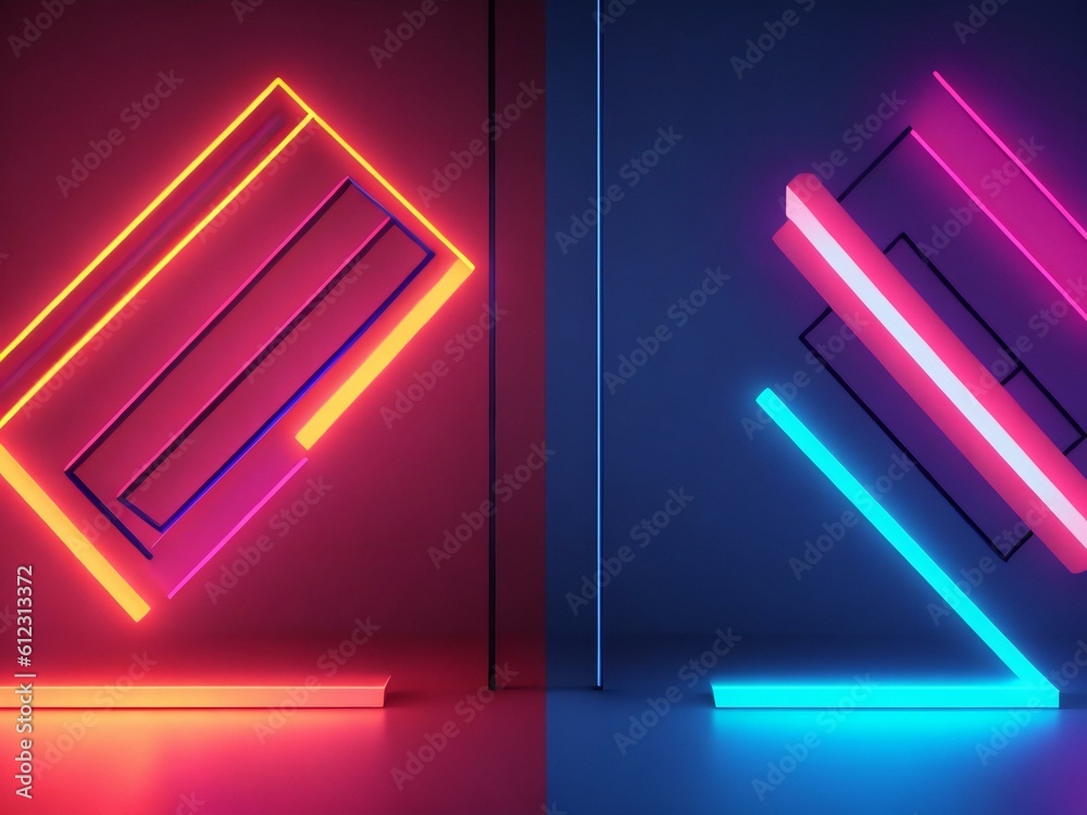colorful light neon background wallpaper ai generated colorful light neon background wallpaper ai generated